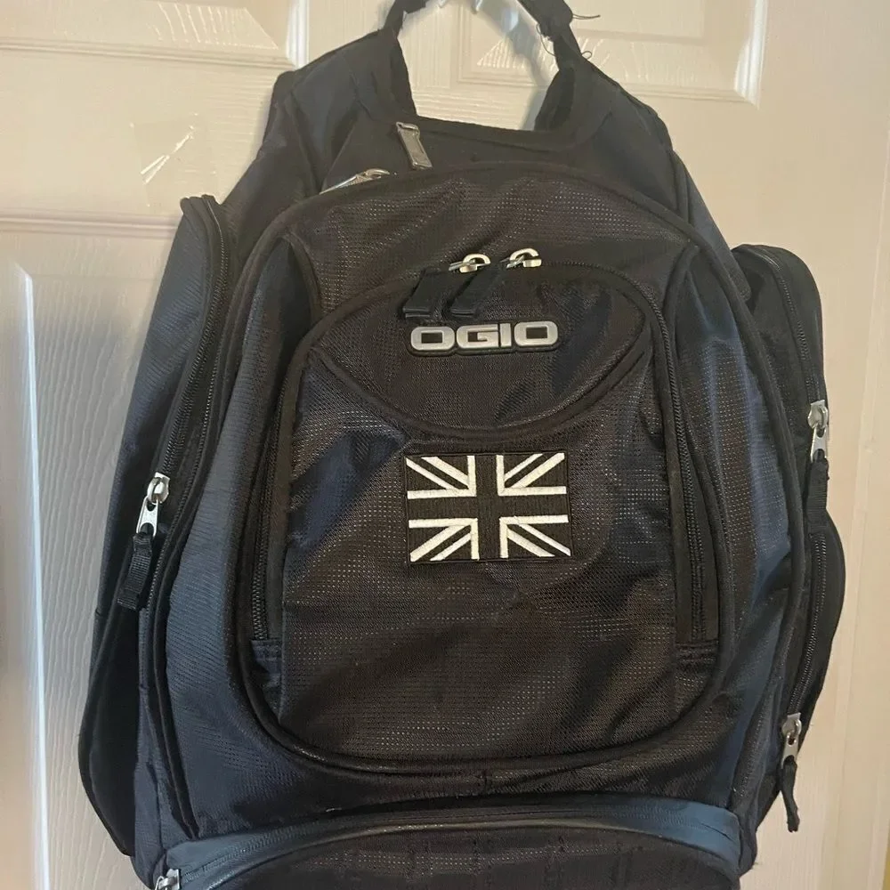 Ogio Street Metro Tech Specs Laptop black BackpackTechnical Computer Jack emblem